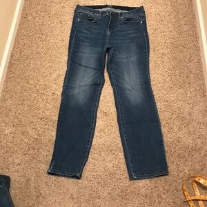 Straight leg jeans